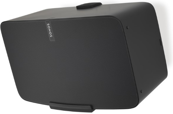 Flexson muurbeugel Sonos Five Zwart voorkant