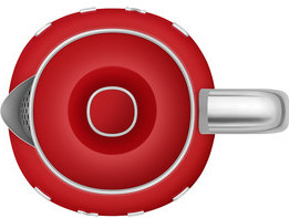 SMEG KLF05RDEU Rood null
