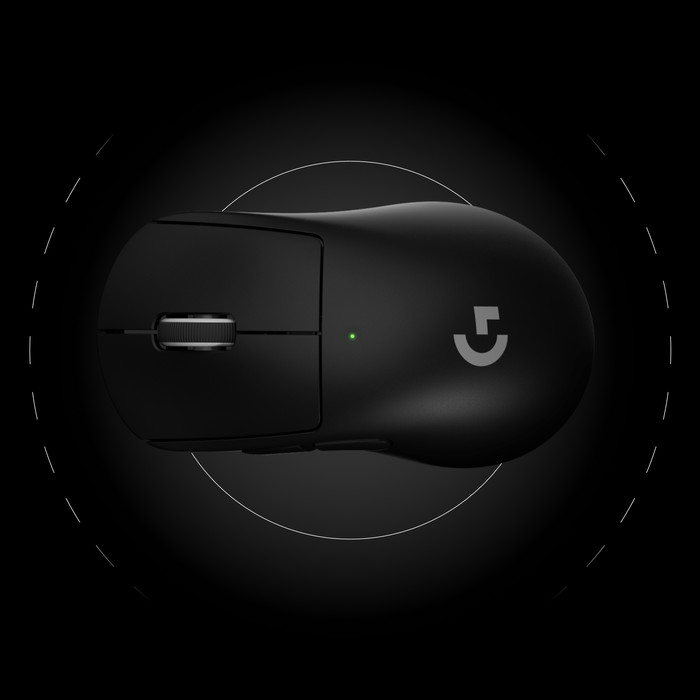 Logitech G PRO X Superlight 2 DEX SE Lightspeed Zwart detail