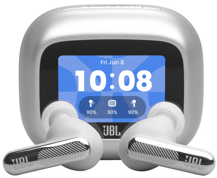 JBL Live Beam 4 Silver detail