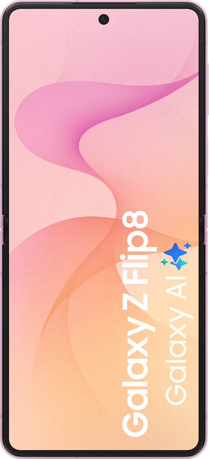 Samsung Galaxy Z Flip 8 256GB Roze 5G voorkant