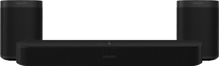 Sonos Beam Gen2 Black 5.0 + One (2x) Main Image