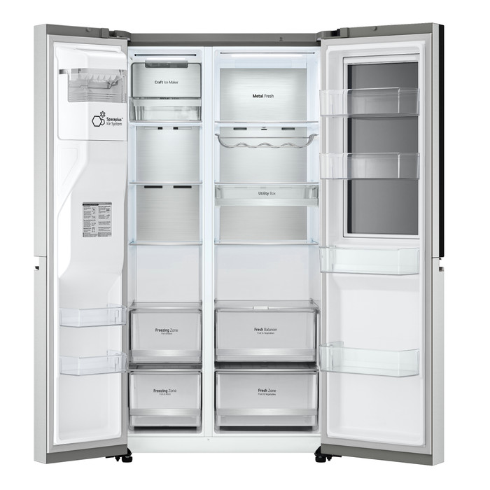 LG GSXV90BSDE InstaView Door-in-Door innen