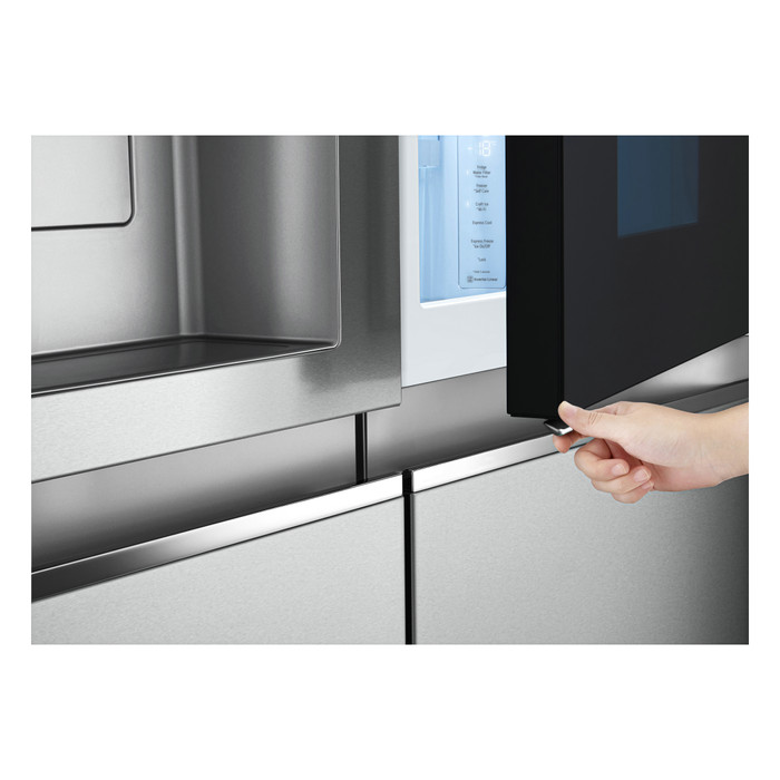 LG GSXV90BSDE InstaView Door-in-Door detail