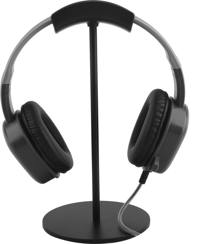 BlueBuilt Headset Standaard Metaal product in gebruik