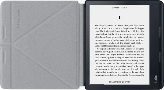 Kobo Sage + Kobo Sleep Cover Zwart null