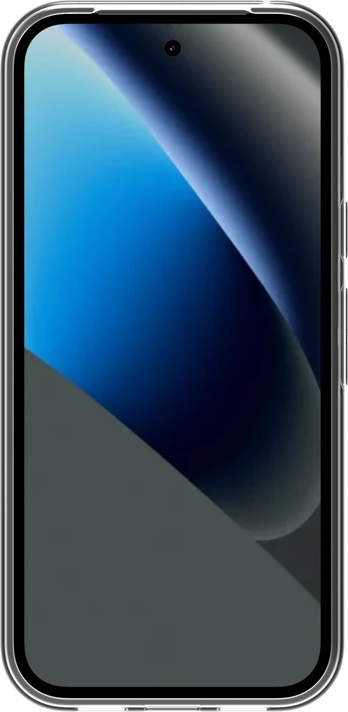 BlueBuilt Google Pixel 10a Back Cover Transparant voorkant