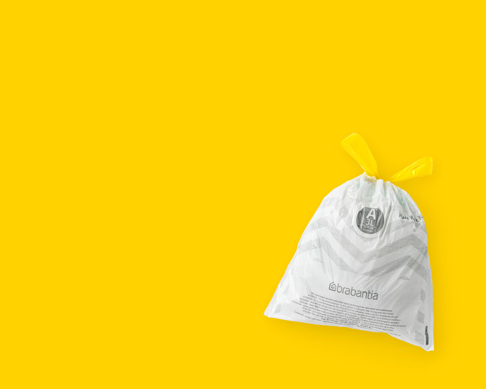 Brabantia Sacs Poubelle Code A - 3 Litres (120 pièces) produit à l'usage