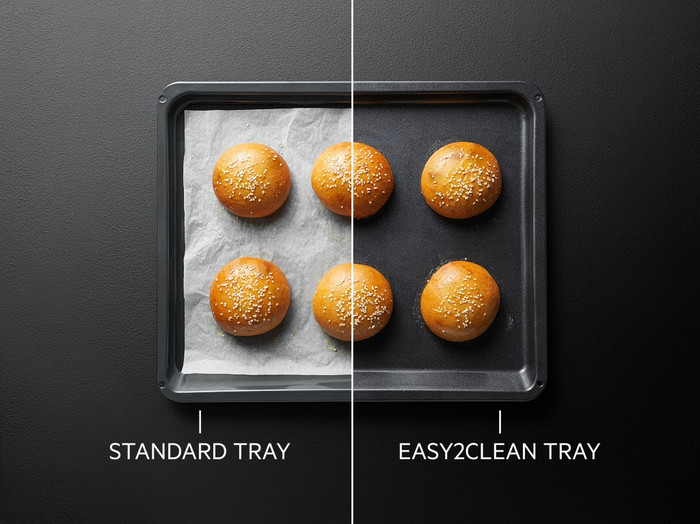 AEG Easy2Clean Baking Sheet - A9OOAF11 product in use