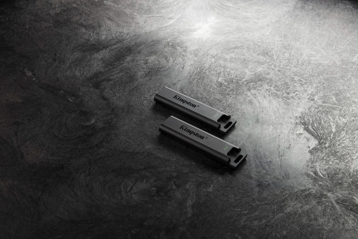 Kingston DataTraveler Max 256GB product in use