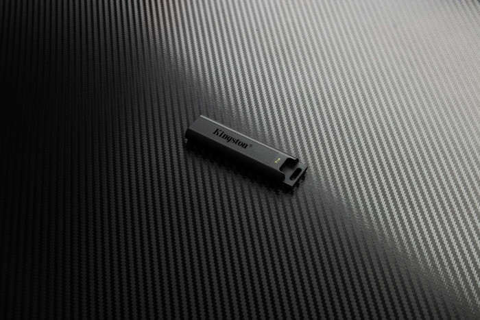 Kingston DataTraveler Max 256GB product in use