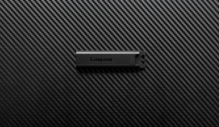 Kingston DataTraveler Max 256GB product in use