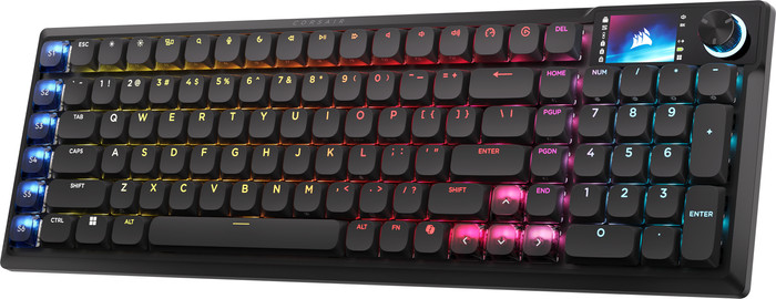 Corsair Vanguard AIR 99 Wireless Gaming Toetsenbord Zwart Qwerty rechterkant