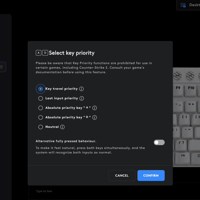 Logitech G Pro X TKL Rapid Gaming Keyboard Black QWERTY product in use