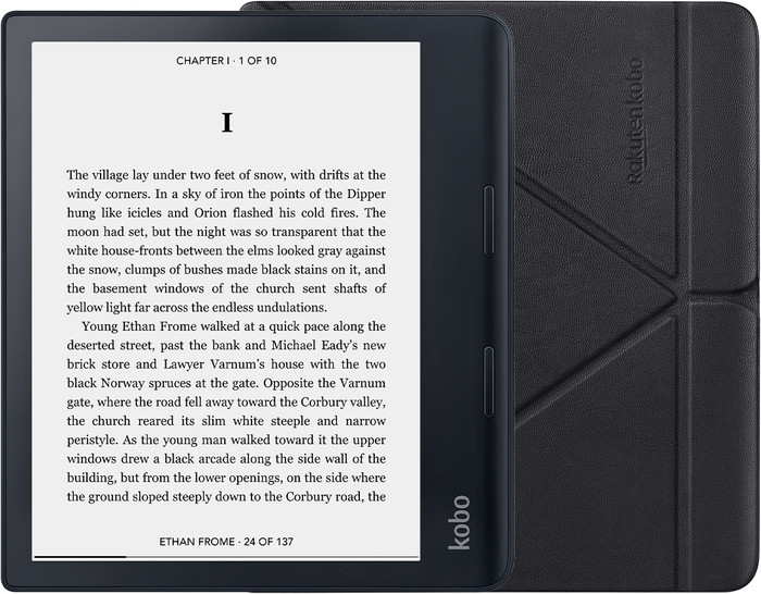 Kobo Sage + Kobo Sleep Cover Zwart Main Image