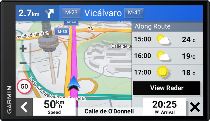 Garmin DriveSmart 76 EU MT-S front