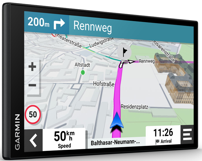 Garmin DriveSmart 76 EU MT-S left side