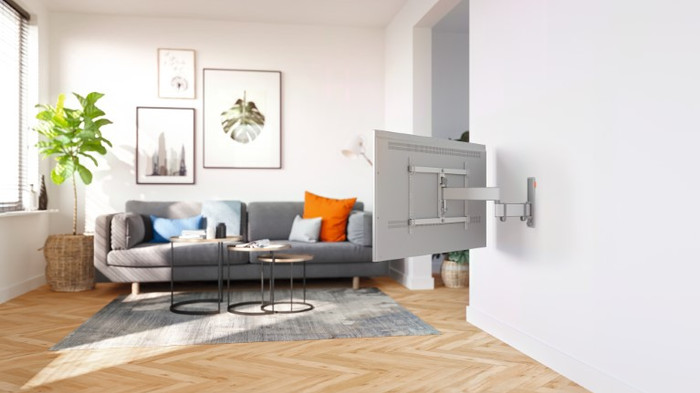 Vogel's Comfort 3645 Wit product in gebruik