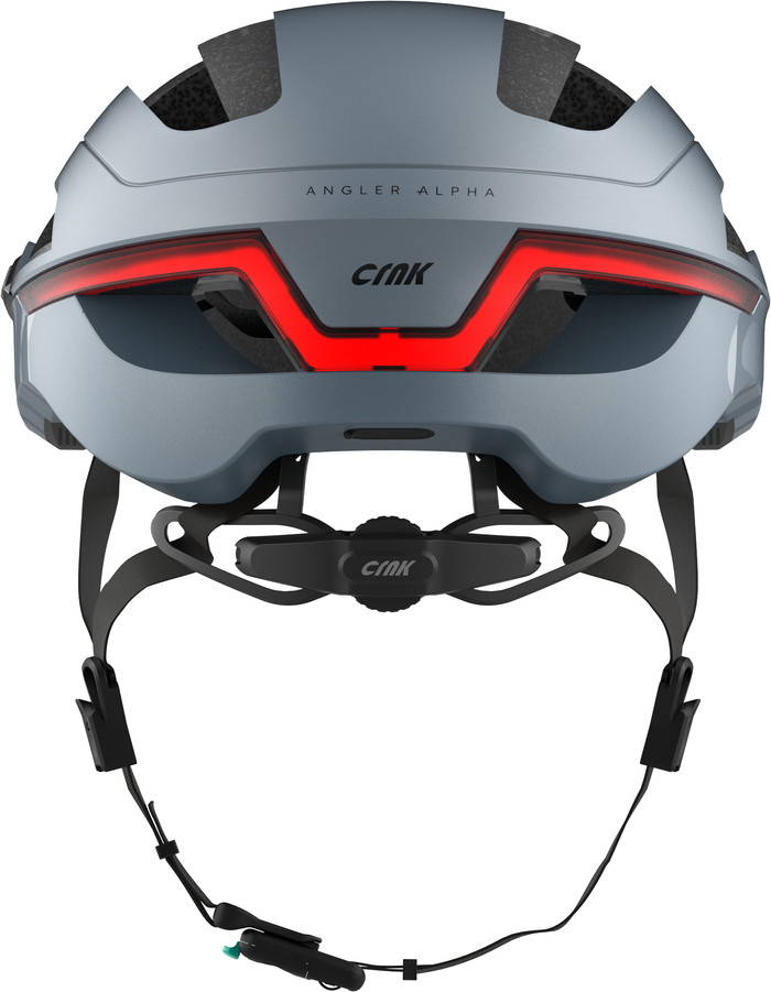 CRNK Angler Alpha Metallic Blauw M achterkant