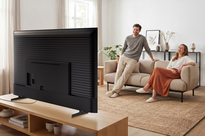 Samsung Mini-led 85" M73H (2026) product in gebruik