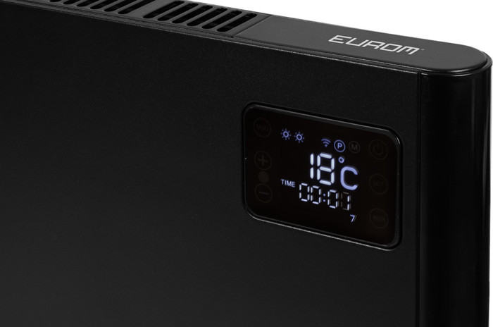 Eurom Alutherm 2500 Wifi zwart detail