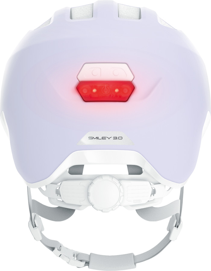 ABUS SMILEY 3.0 ACE LED Paars M achterkant