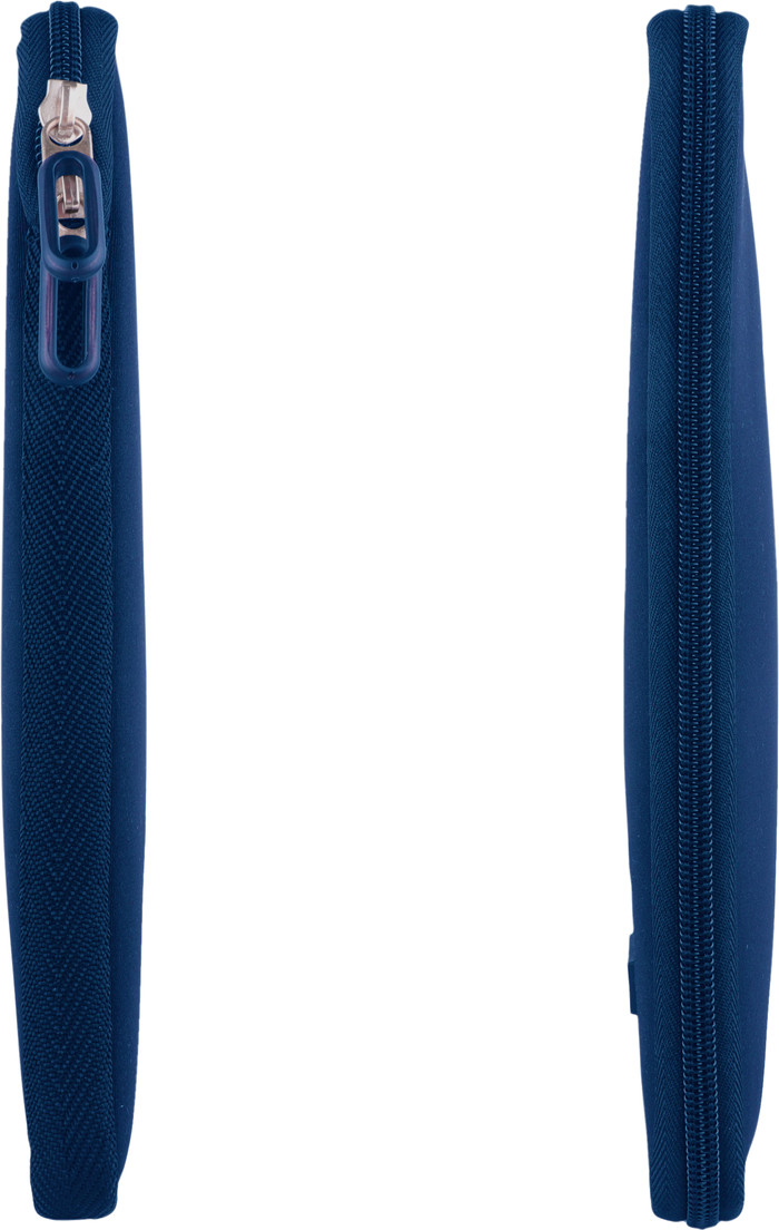 BlueBuilt Laptophoes voor Apple MacBook Neo Blauw linkerkant