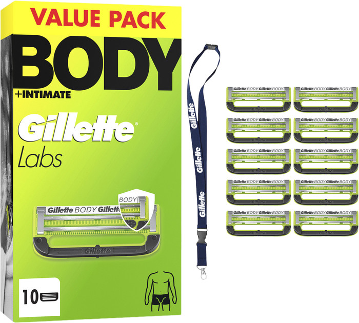 GilletteLabs Body Navulmesjes (10 stuks) Main Image