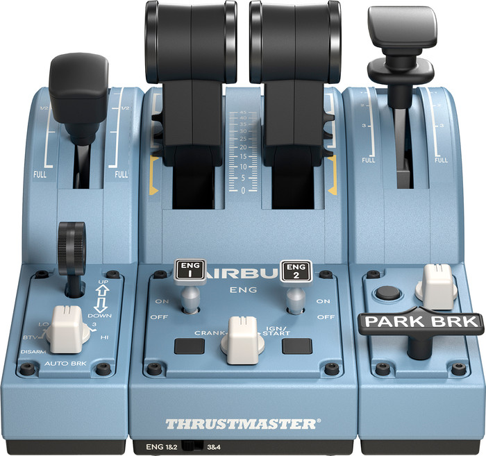 Thrustmaster TCA Quadrant Add-on Airbus Edition Verbundprodukt
