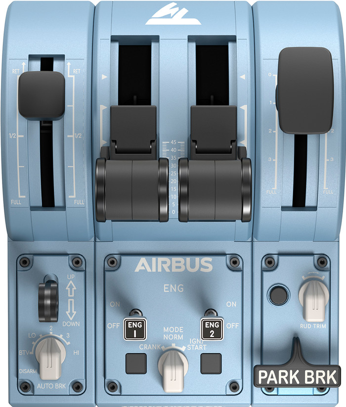 Thrustmaster TCA Quadrant Add-on Airbus Edition Verbundprodukt