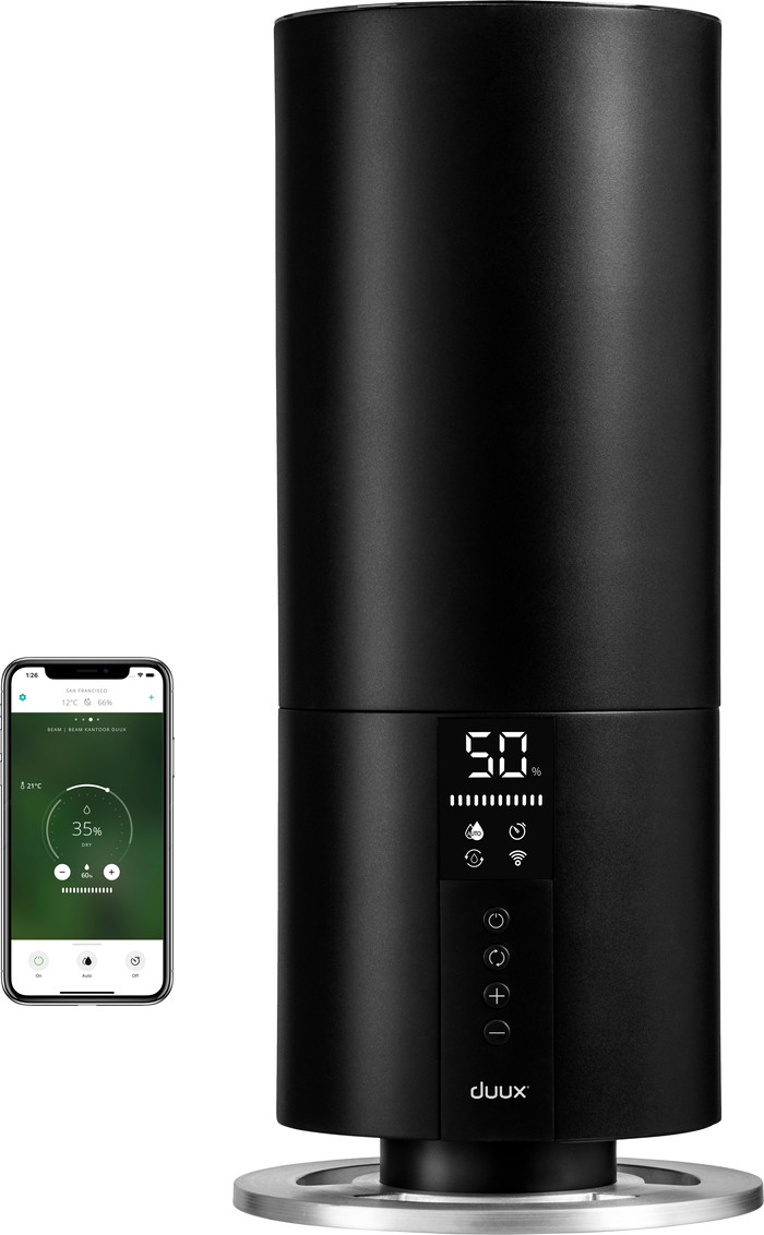 Duux Beam Mini 2 Smart Ultrasone Humidifier Black Main Image