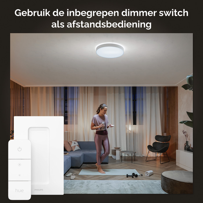Philips Hue Enrave L Ceiling Lamp White Ambiance White null