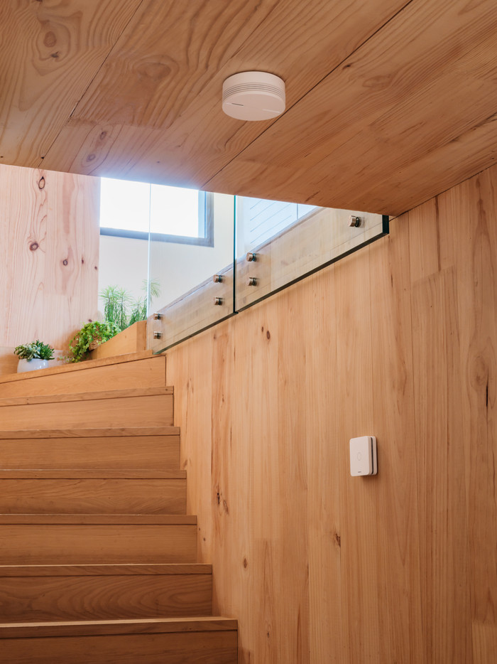 Netatmo Koolmonoxidemelder 74-055 product in gebruik