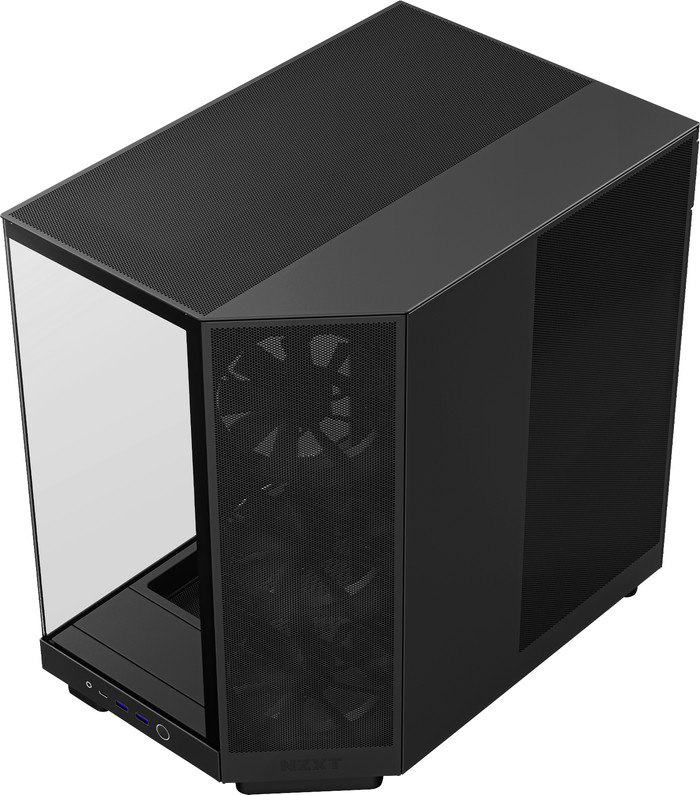 NZXT H6 Flow - Zwart bovenkant
