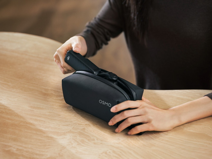 DJI Osmo Pocket 4P (Pro) Carrying Bag product in gebruik
