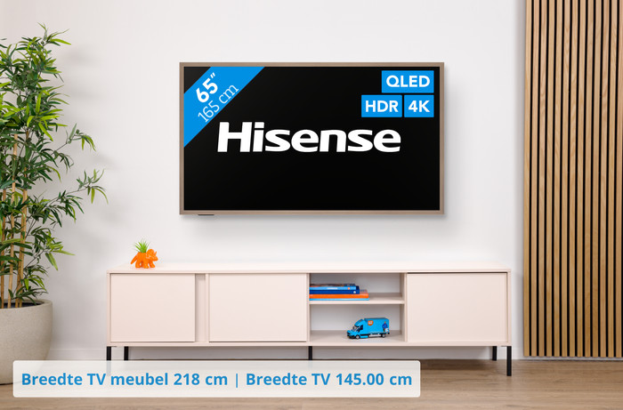 Hisense QLED 65" S7S (2026) visual Coolblue 1