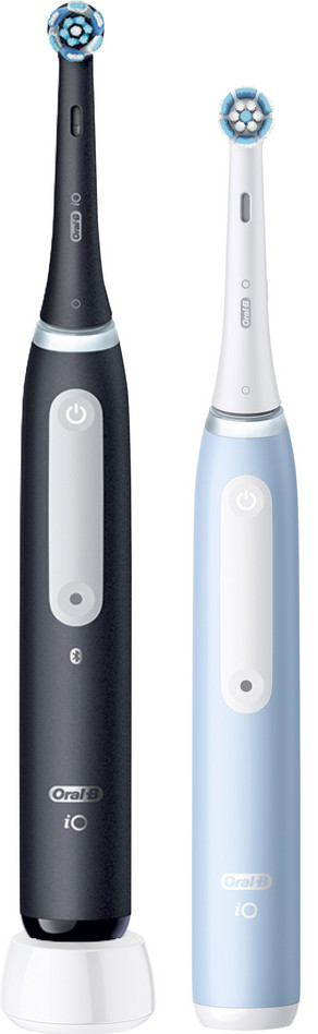 Oral-B iO 3 Zwart en Blauw Duo pack voorkant
