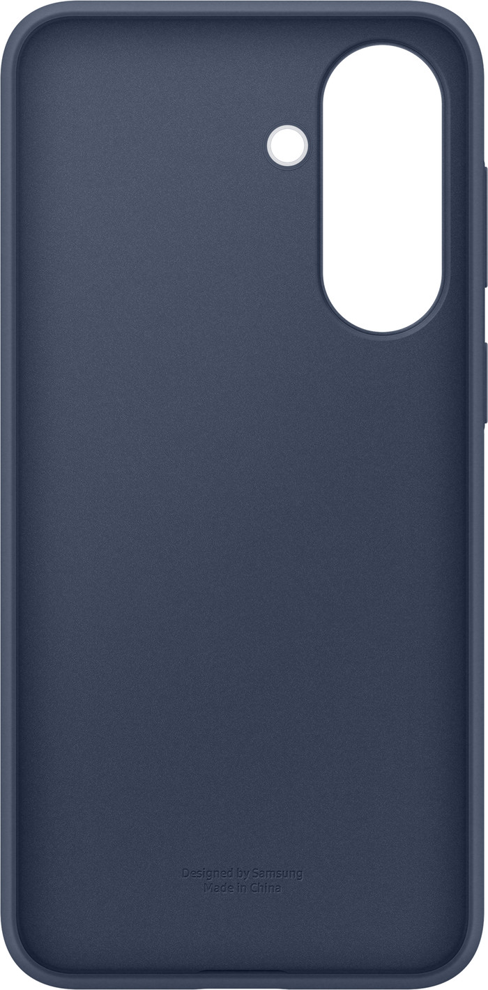 Samsung Galaxy A57 Siliconen Back Cover Donkerblauw voorkant