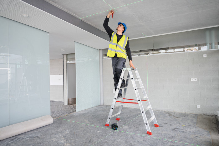 Bosch Professional GLL 80-33 G product in gebruik