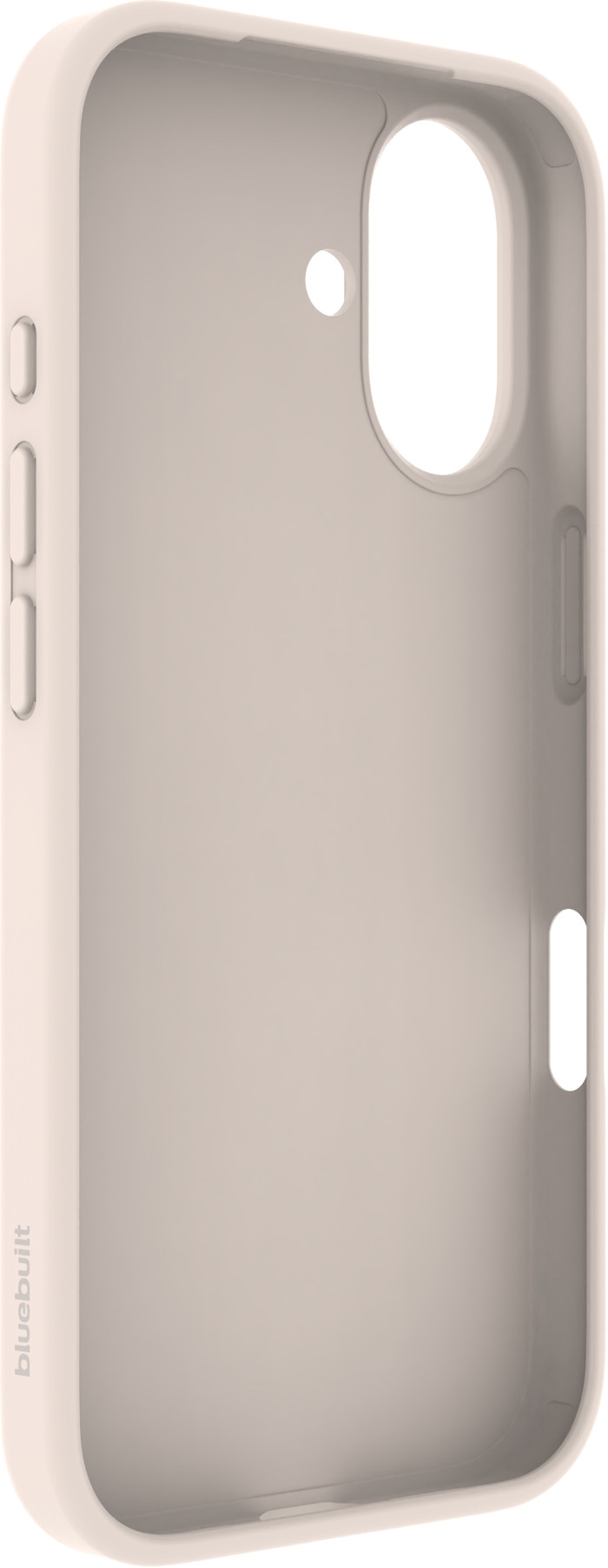 BlueBuilt Protective Back Cover Apple iPhone 17 Beige rechterkant