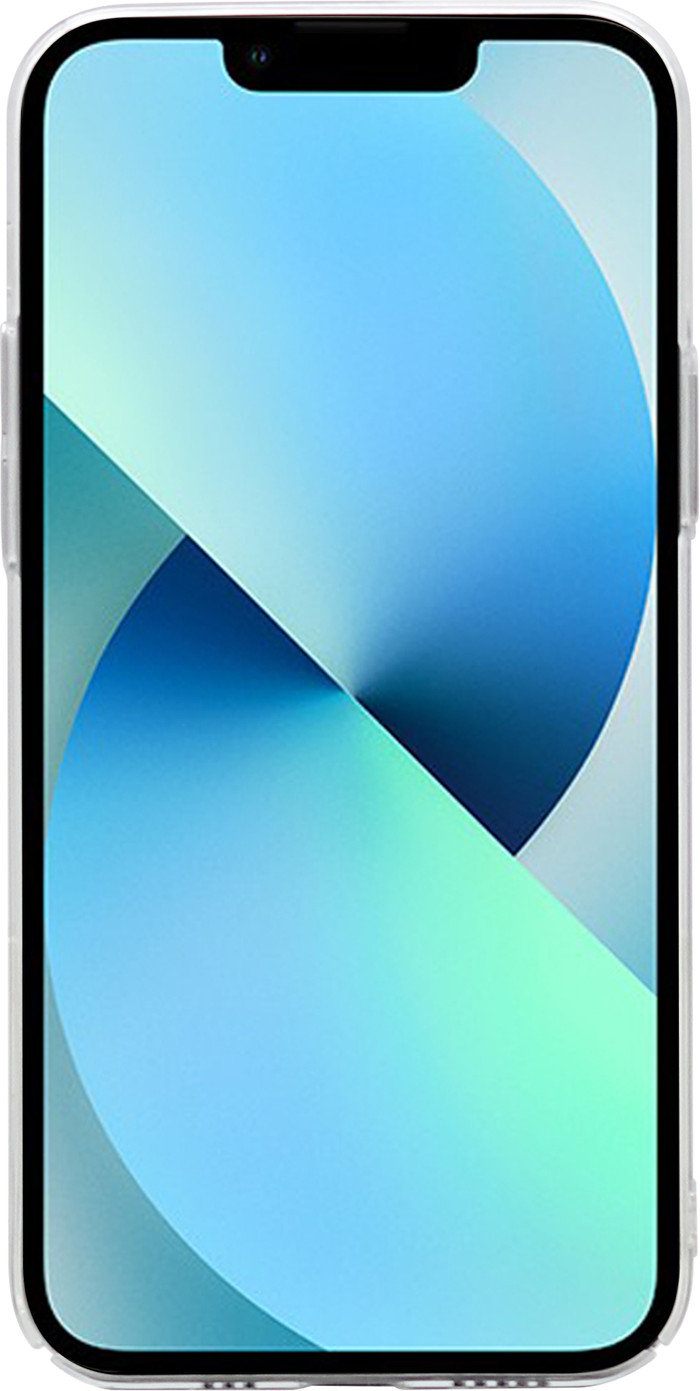 BlueBuilt Soft Case Apple iPhone 13 Back Cover Transparant voorkant