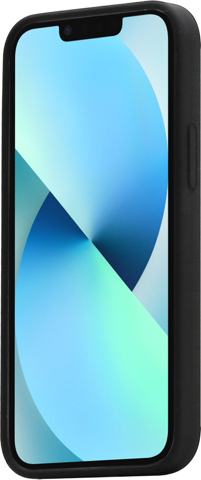 BlueBuilt Soft Case Apple iPhone 13 Pro Back cover Zwart linkerkant