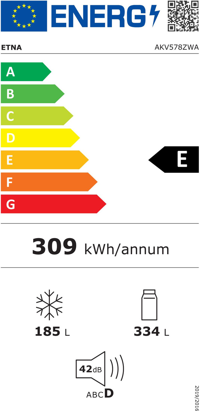ETNA AKV578ZWA energielabel
