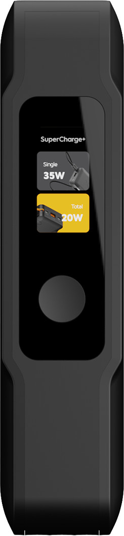 Xtorm NextGen 35W Powerbank 10.000 mAh Zwart linkerkant