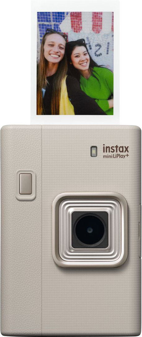 Fujifilm Instax Mini LiPlay+ Sand Beige voorkant