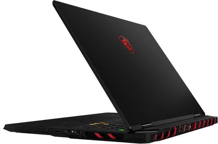 MSI Raider 18 Max HX A2WJ-1278NL achterkant