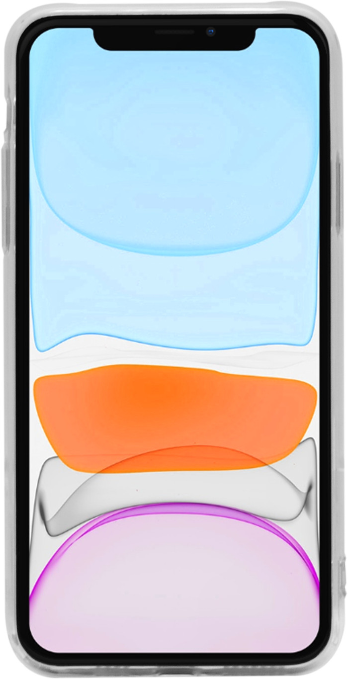 BlueBuilt Soft Case Apple iPhone 11 Back cover Transparant voorkant