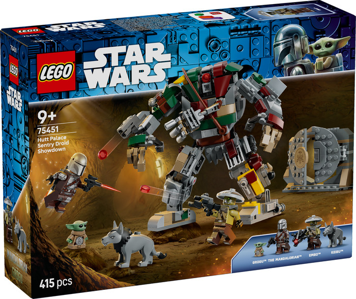 LEGO Star Wars Paleis van de Hutt Sentry Droid confrontatie 75451 verpakking