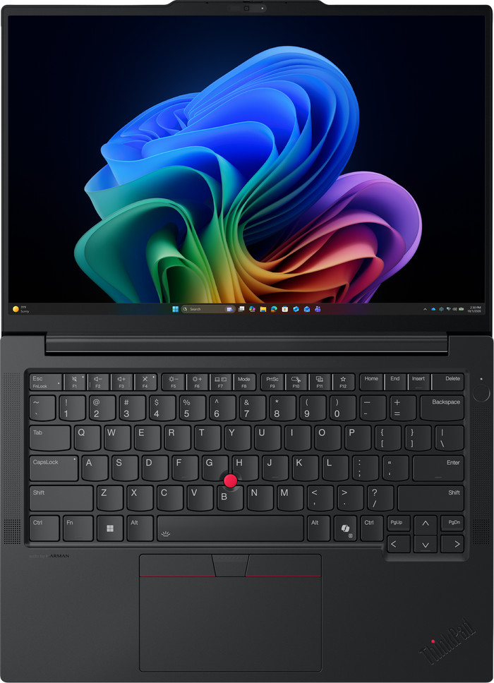Lenovo ThinkPad E14 Gen 8 (AMD) Copilot+ PC - 21Y2005TMH QWERTY top