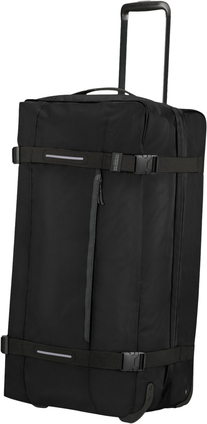 American Tourister DUFFLE/WH L ASPHALT BLACK product in gebruik